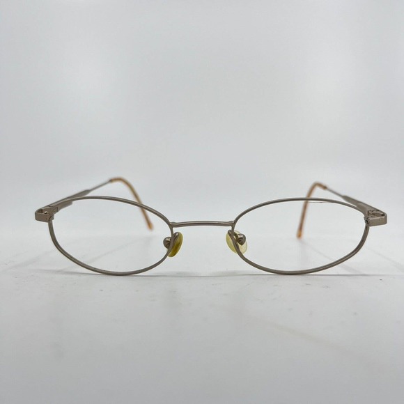 Guess GU 457 Silver Yellow Full Rim Metal Eyeglasses Frame 52-19 H7353 - Picture 1 of 7
